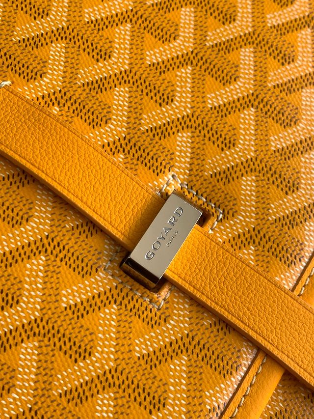 Goyard original canvas belvedere MM bag GY0073 yellow