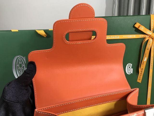 Goyard original canvas saigon structure PM bag GY0075 orange