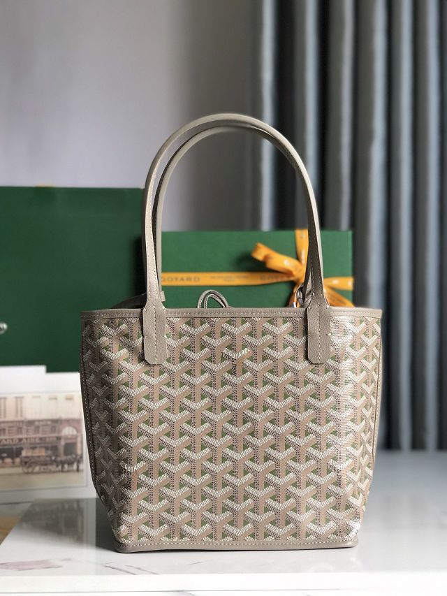 Goyard original canvas anjou mini bag GY0085 green