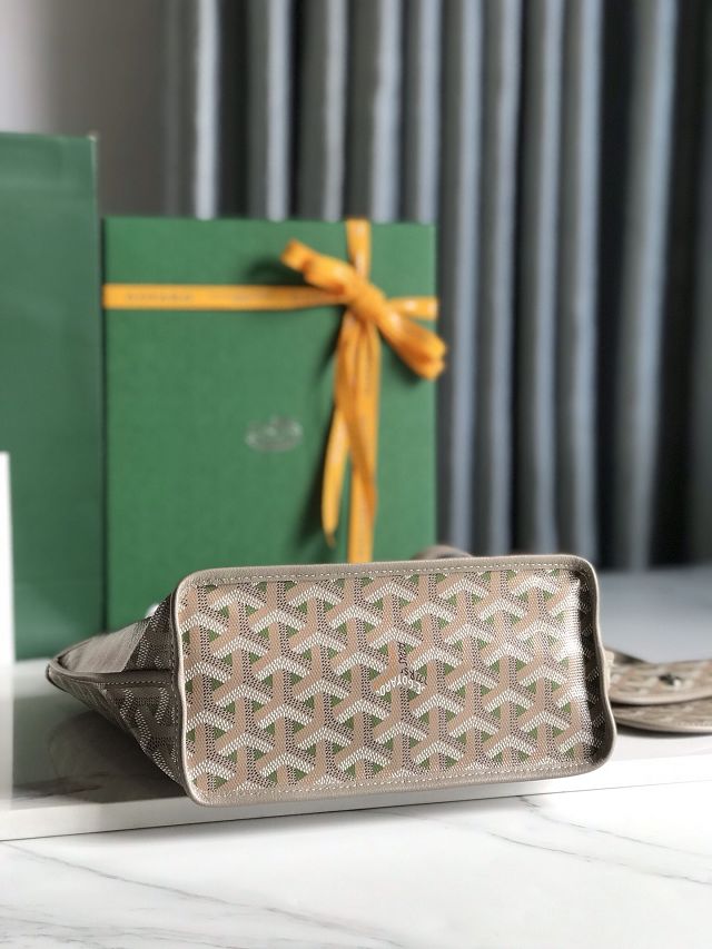 Goyard original canvas anjou mini bag GY0085 green