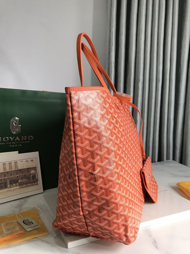 Goyard original canvas saint louis GM bag GY0083 orange