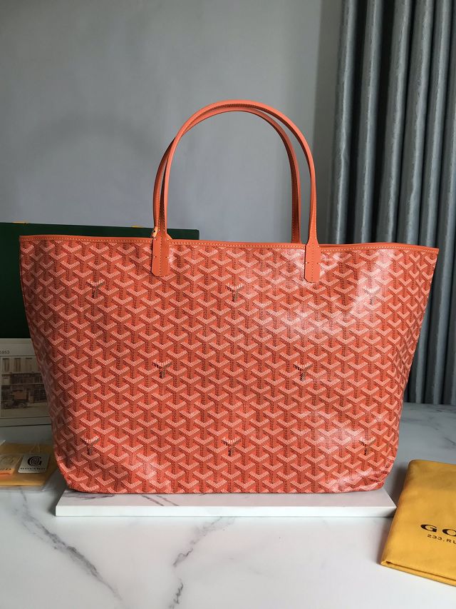 Goyard original canvas saint louis GM bag GY0083 orange