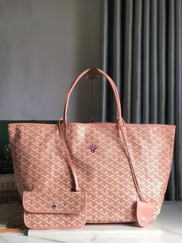 Goyard original canvas saint louis GM bag GY0083 pink