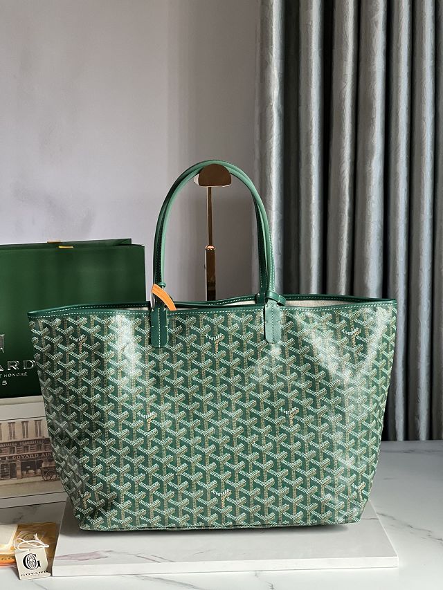 Goyard original canvas saint louis PM bag GY0080 green