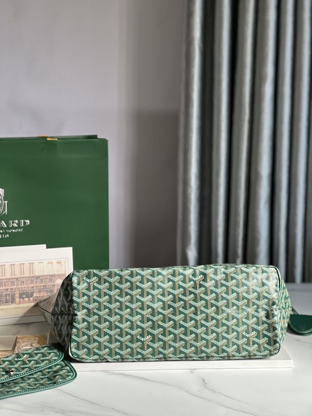 Goyard original canvas saint louis PM bag GY0080 green