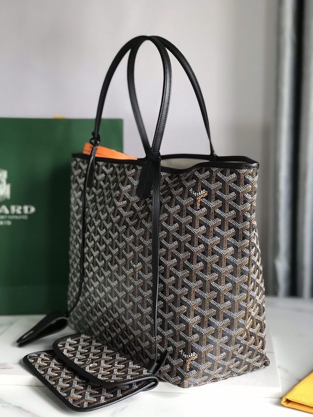 Goyard original canvas saint louis PM bag GY0082 black