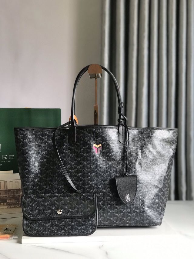 Goyard original canvas saint louis PM bag GY0082 black