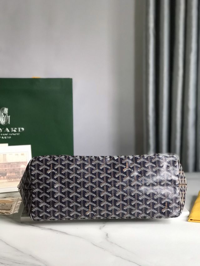 Goyard original canvas saint louis PM bag GY0082 navy blue