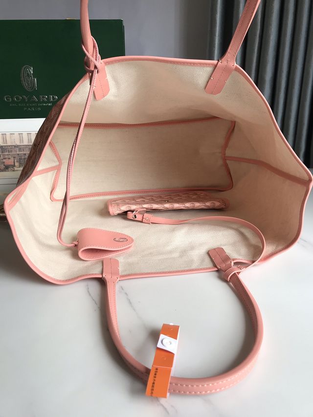 Goyard original canvas saint louis PM bag GY0082 pink