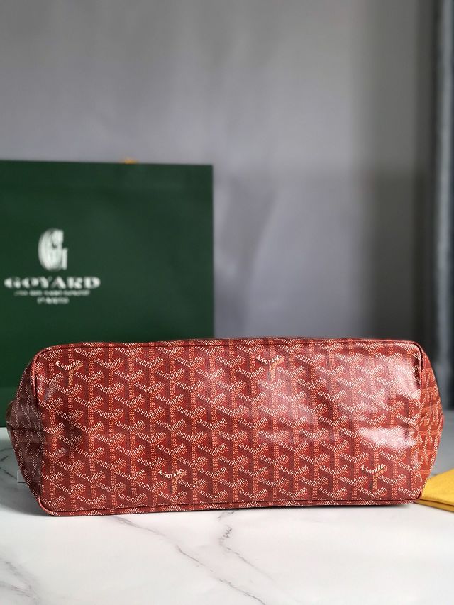 Goyard original canvas saint louis PM bag GY0082 red