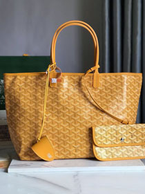 Goyard original canvas saint louis PM bag GY0082 yellow