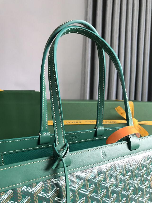 Goyard original canvas bellechasse biaude PM bag GY0091 green