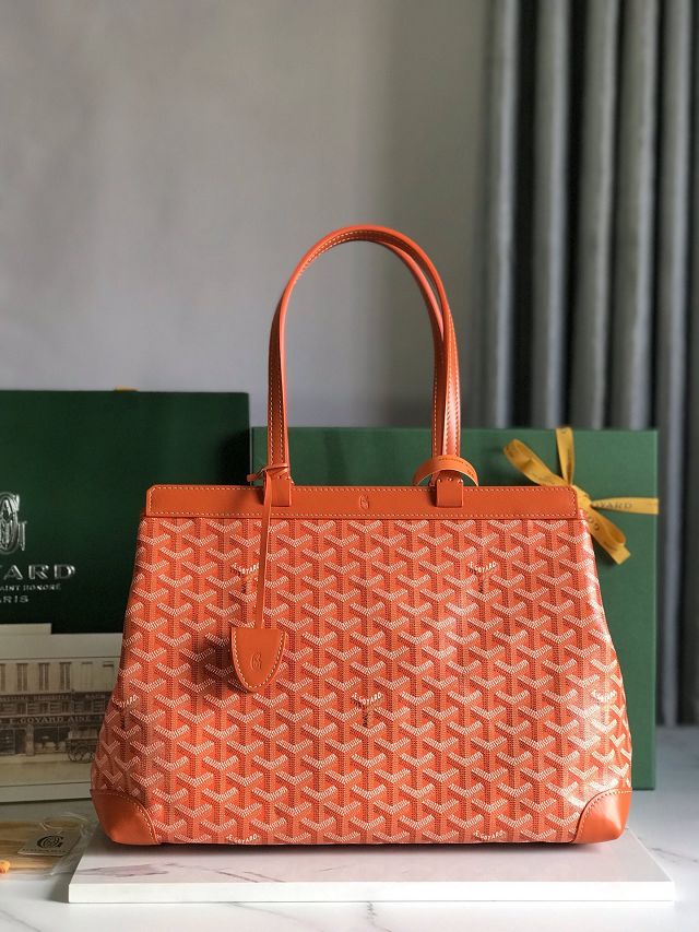 Goyard original canvas bellechasse biaude PM bag GY0091 orange