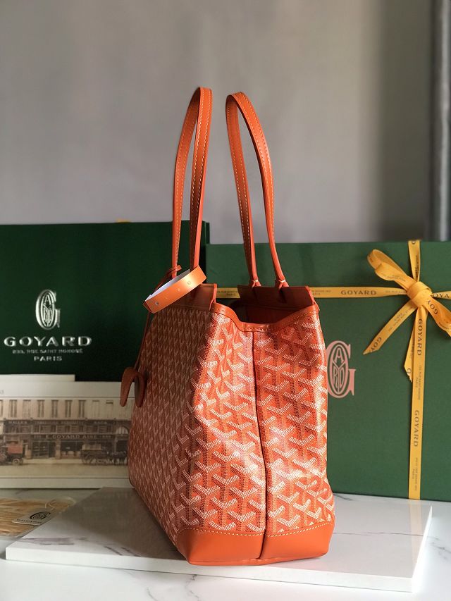 Goyard original canvas bellechasse biaude PM bag GY0091 orange