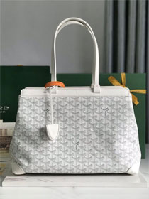 Goyard original canvas bellechasse biaude PM bag GY0091 white