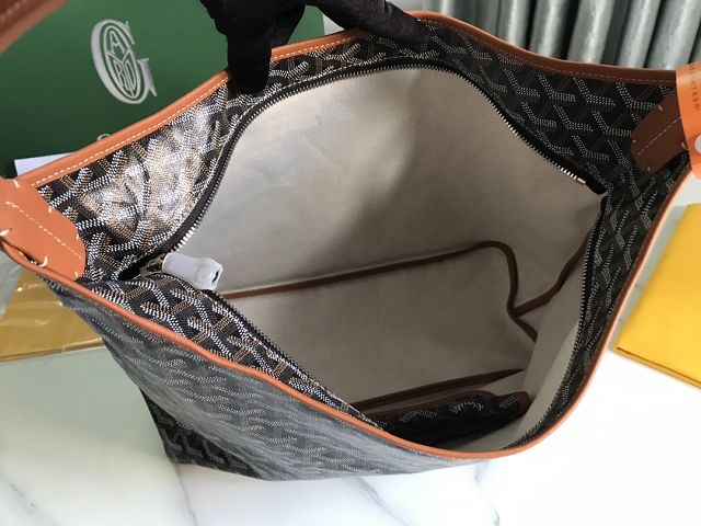 Goyard original canvas boheme hobo bag GY0094 black&brown