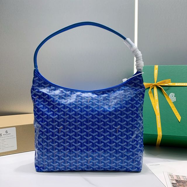 Goyard original canvas boheme hobo bag GY0094 blue