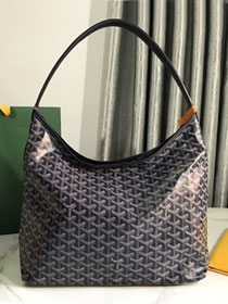 Goyard original canvas boheme hobo bag GY0094 navy blue