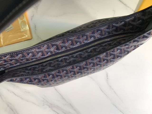 Goyard original canvas boheme hobo bag GY0094 navy blue