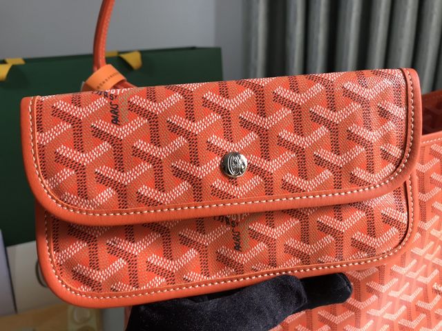 Goyard original canvas boheme hobo bag GY0094 orange