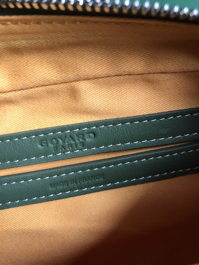 Goyard original canvas cap vert bag GY0015 khaki