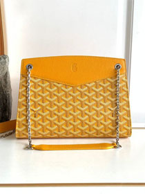 Goyard original canvas rouette structure PM bag GY0092 yellow