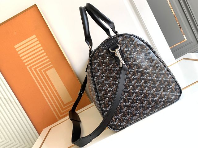 Goyard original canvas boston 45 bag GY0096 black