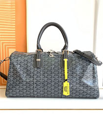 Goyard original canvas boston 45 bag GY0096 grey