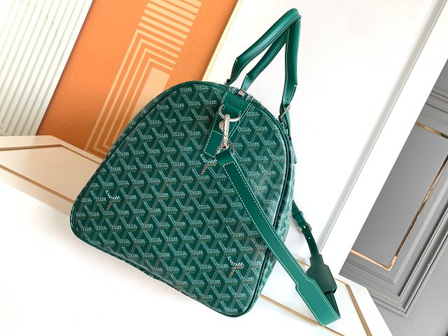 Goyard original canvas boston 50 bag GY0097 green