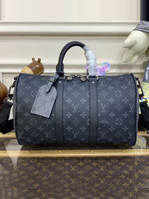 Louis vuitton original monogram eclipse keepall 35 M46655 