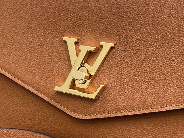 Louis vuitton original calfskin sleek oxford handbag M22952 caramel