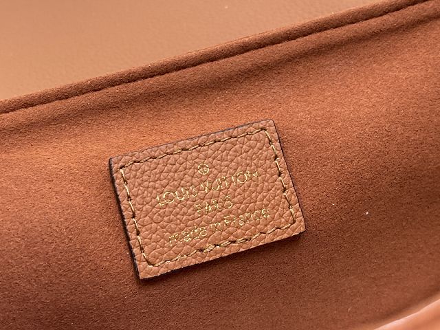 Louis vuitton original calfskin sleek oxford handbag M22952 caramel