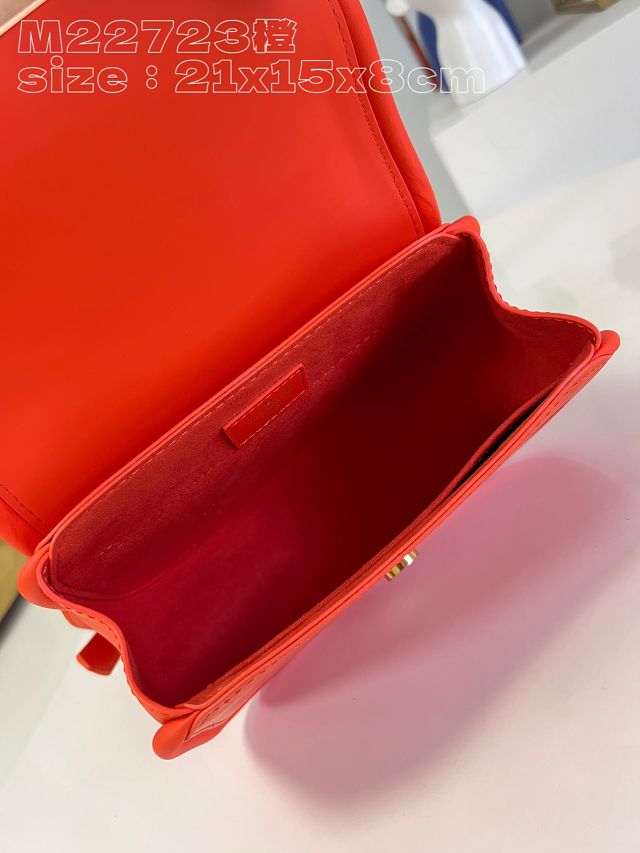 Louis vuitton original epi leather hide&seek bag M22723 orange