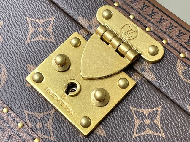 Louis vuitton original canvas medium treasure case M20292