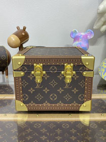 Louis vuitton original canvas medium treasure case M20293