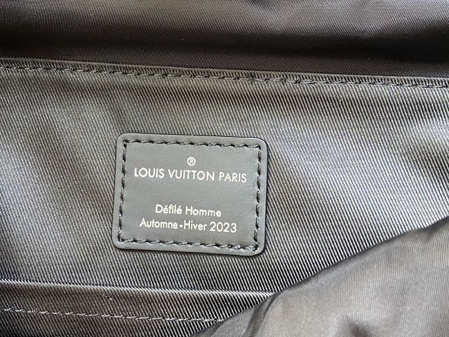 Louis vuitton original epi leather montsouris backpack M23099 black