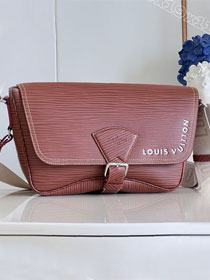 Louis vuitton original epi leather montsouris messenger bag M23097 brown
