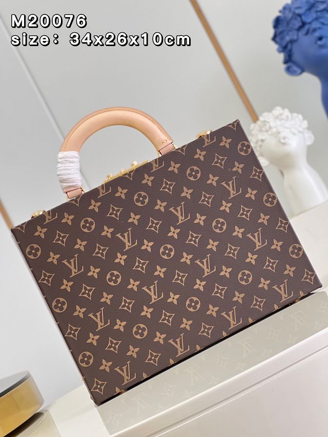 Louis vuitton original monogram canvas jewelry vanity M20076