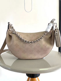 Louis vuitton original mahina leather baia PM M22820 grey