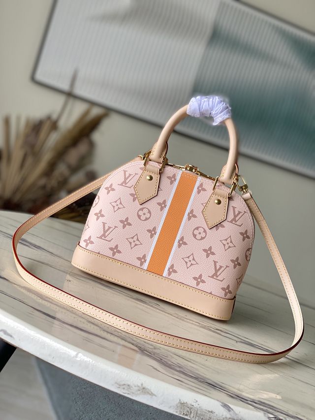 Louis vuitton original monogram canvas alma BB M23502 beige