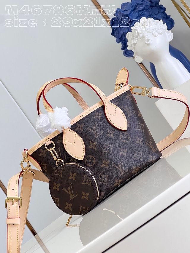 Louis vuitton original monogram canvas neverfull BB M46706