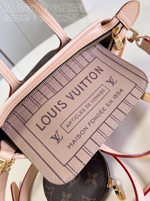 Louis vuitton original monogram canvas neverfull BB M46706