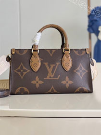 Louis vuitton original monogram canvas onthego east west M46653