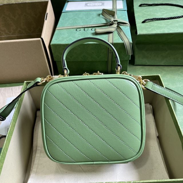 2023 GG original calfskin blondie mini shoulder bag 744434 green