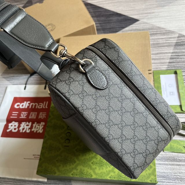 GG original canvas savoy shoe case 752587 grey