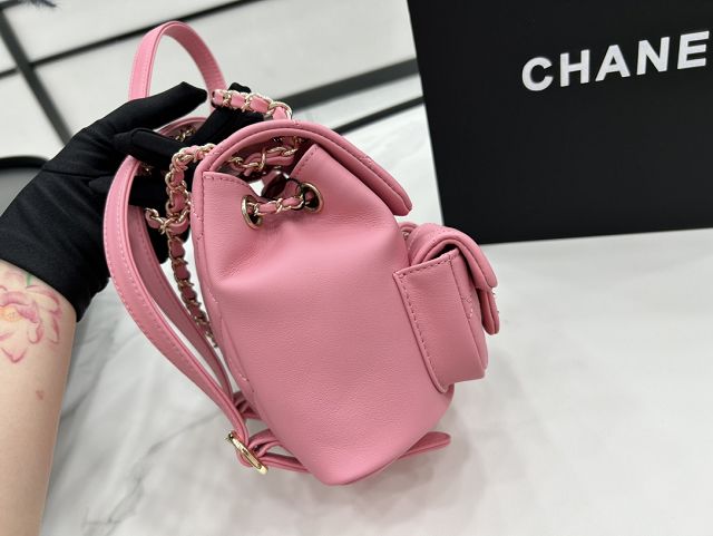 CC original calfskin small backpack AS3787 pink