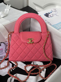 2024 CC original velvet mini shopping bag AS4416 pink