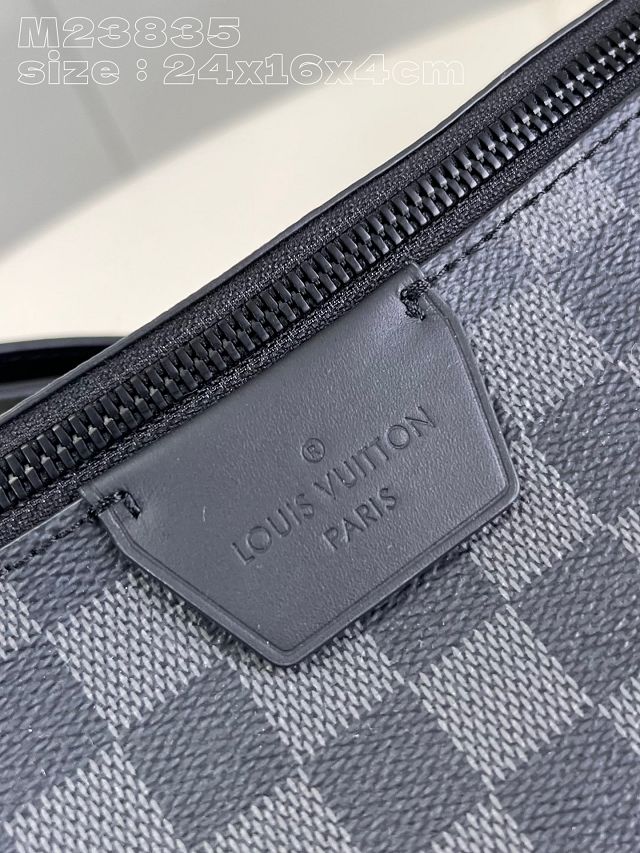 2024 Louis vuitton original damier graphite moon crossbody bag N23833