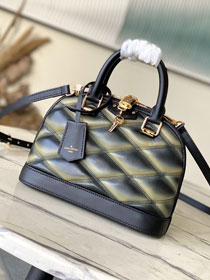 2024 Louis vuitton original lambskin alma BB M23576 green