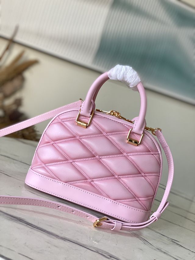 2024 Louis vuitton original lambskin alma BB M24453 pink